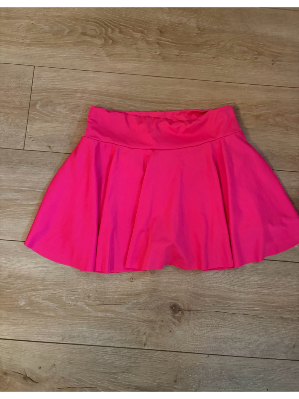 Women's Hot Pink Skater Skirt - Classic Flared Style
